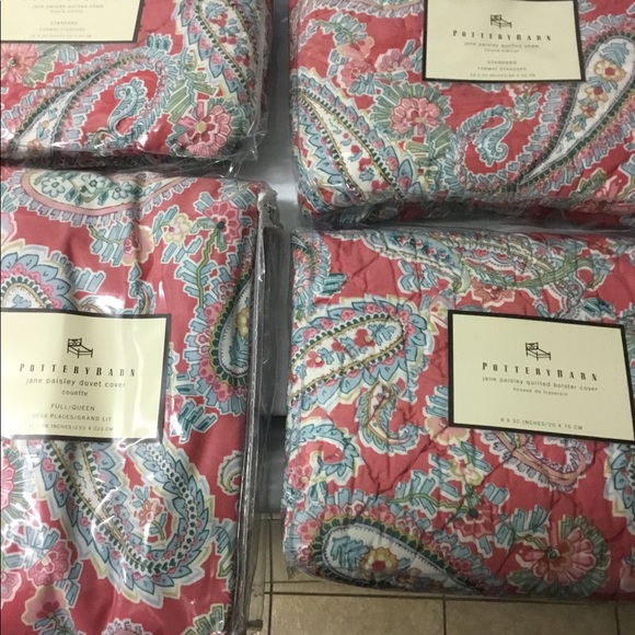 Pottery Barn Bedding Pottery Barn Paisley Duvet Set Lastchance